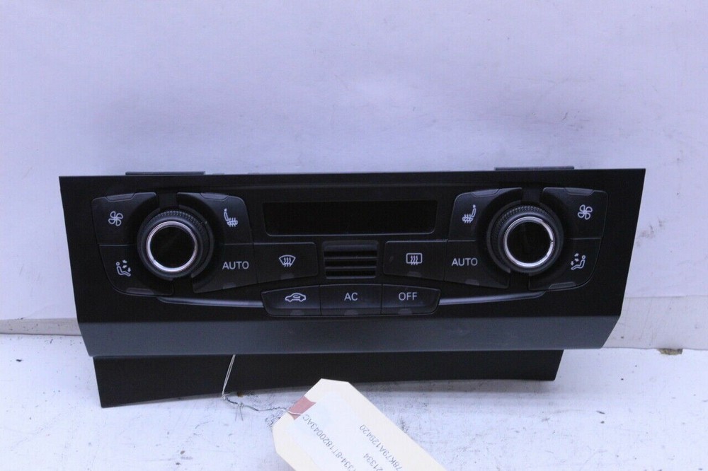 2009-2010 Audi A4 A5 S4 S5 Climate Temperature Control Panel OEM