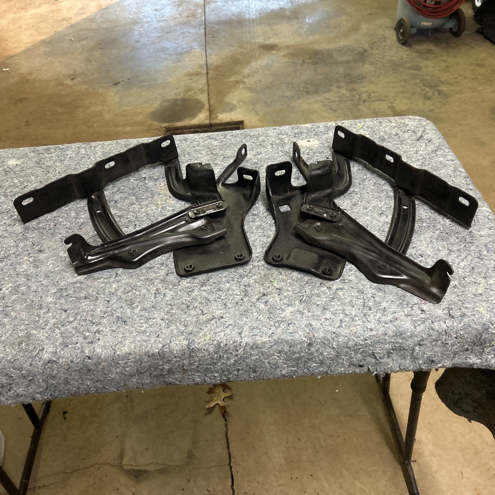 1971-1974 Cadillac Hood Hinges Deville Fleetwood Eldorado OEM NO SPRINGS