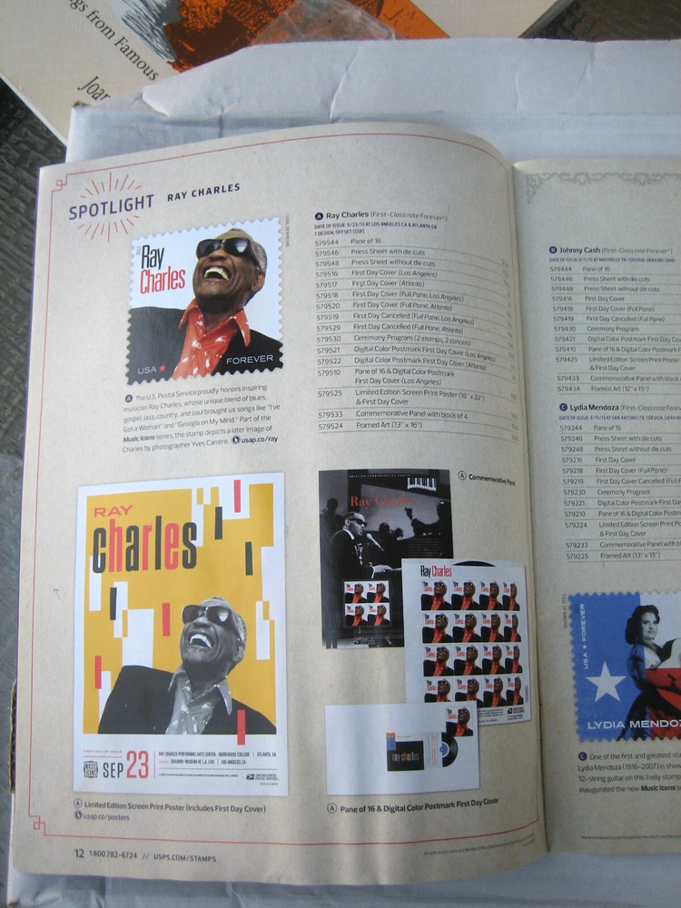 USA PHILATELIC Stamp Catalog 2014 Volume 19 Quarter 1 “HARRY POTTER" issue