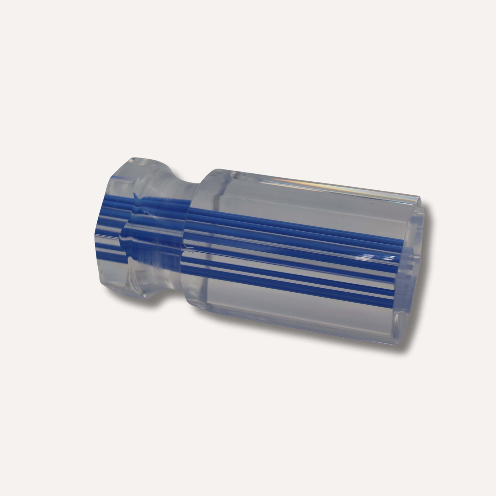 Roulette Marker Dolly Clear Acrylic w Blue Prism NEW (rmb)