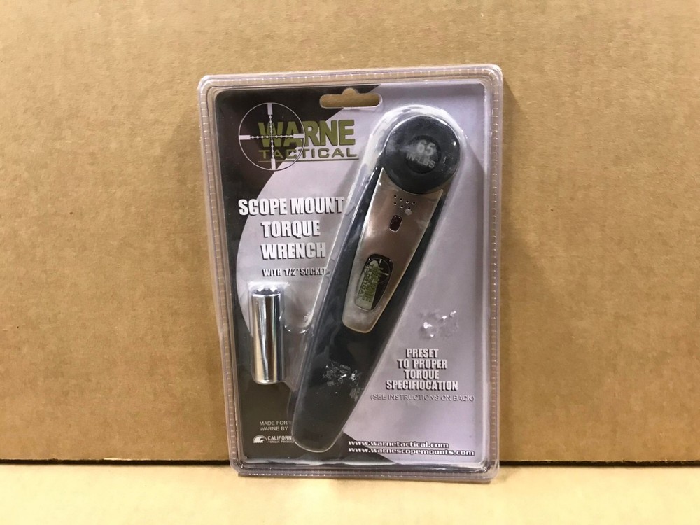 New Warne Tactical Scope Mount Torque Wrench