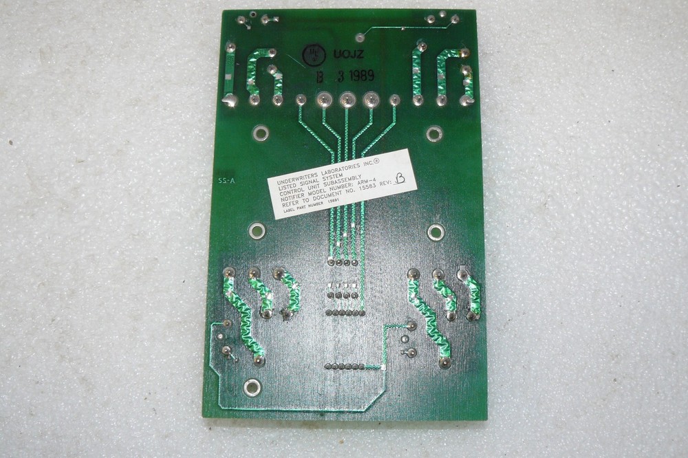 NEW NOTIFIER ARM-4 AUXILIARY RELAY MODULE
