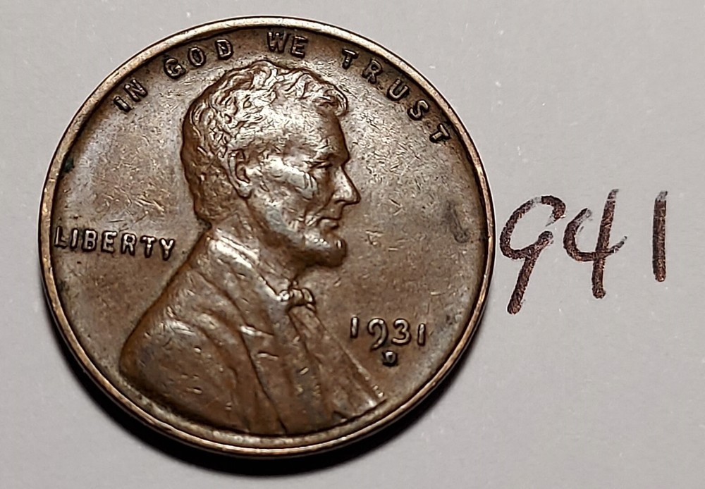 1931-D Lincoln Wheat Cent   #941