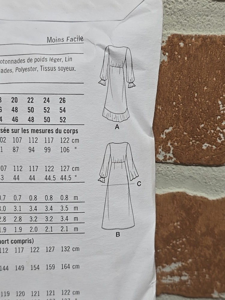 Misses' Duster Jacket Sewing Pattern Packet, Code S9747, Sizes 8-10-12-14-16,...