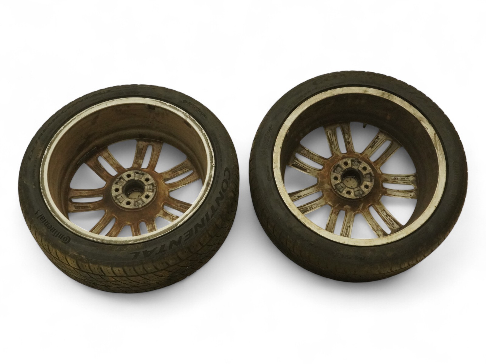 14-18 Audi Rs7 4G Wheel Rim 20X8J Et35 5-112Mm W Tire Set Of 2 4G0601025Ap OEM