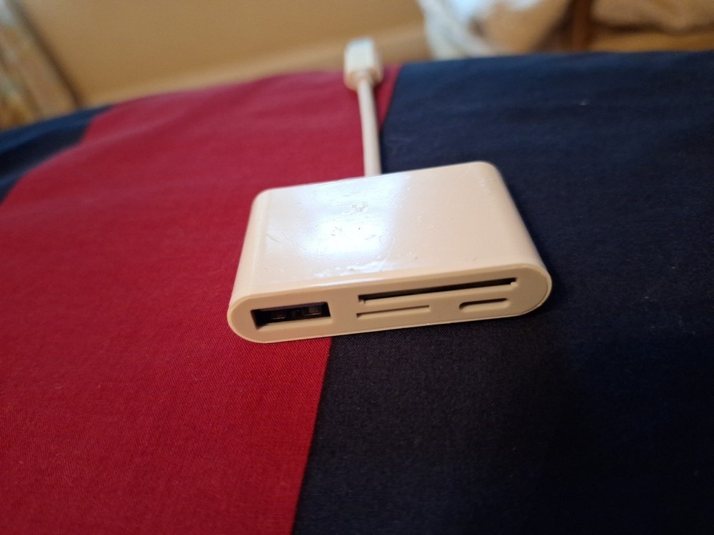 TF SD Card Adapter Camera Reader 4 In 1 For iPhone  iPad