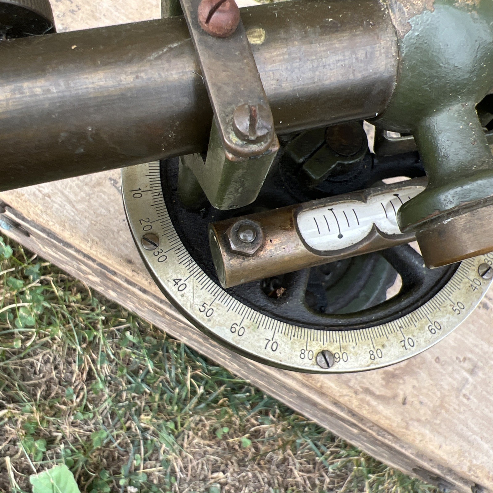 Early 1900’s Geier and Bluhm Surveyors Level with Box