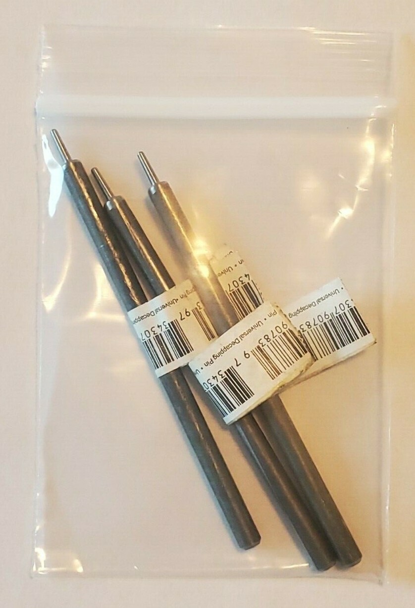 Lee 90783 3-Pack of Decapping Pins for Universal Decapping Die #90292 SHIPS FAST