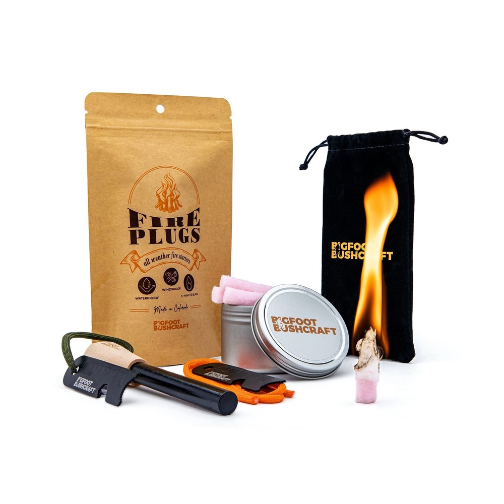Complete Emergency Fire Starter Kit - Waterproof, Windproof, 5+ Minute Burn -...