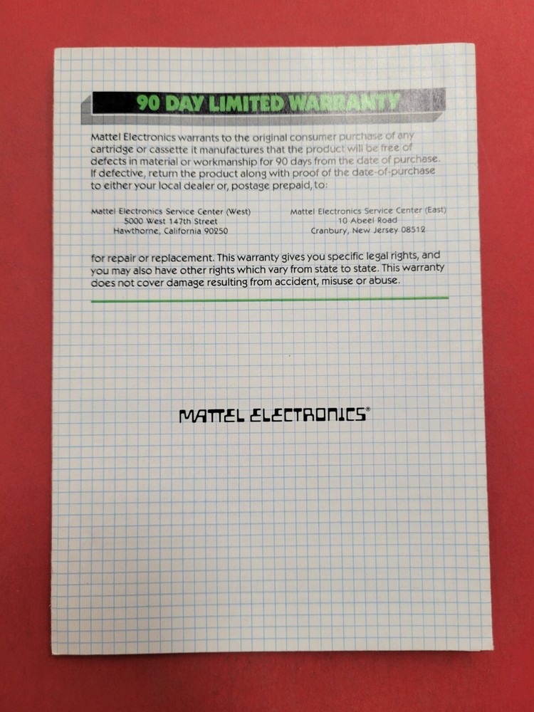 Super Challenge Baseball Manual