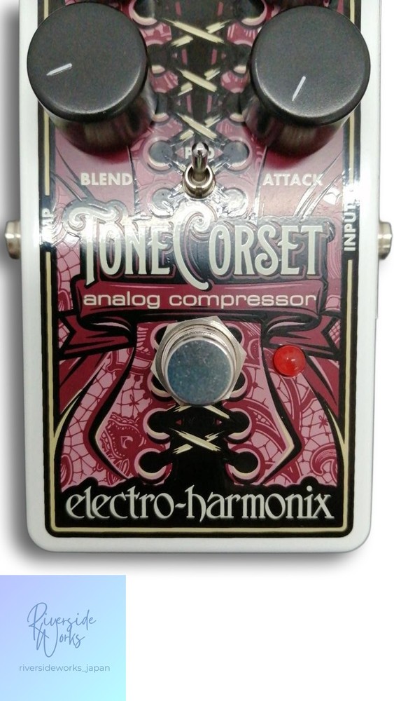 ELECTRO HARMONIX TONECORSET Compressor Effect Pedal