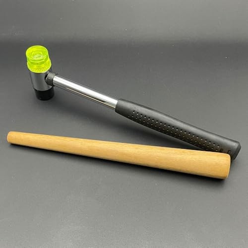 3PCS ring Repair Tool, solid wood ring shaping stick, 25mm double-sided