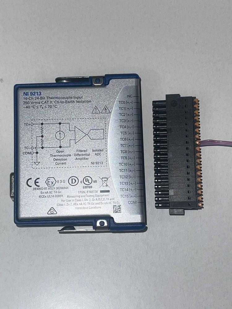 National Instruments NI 9213 cDAQ Temperature / Thermocouple Input Module