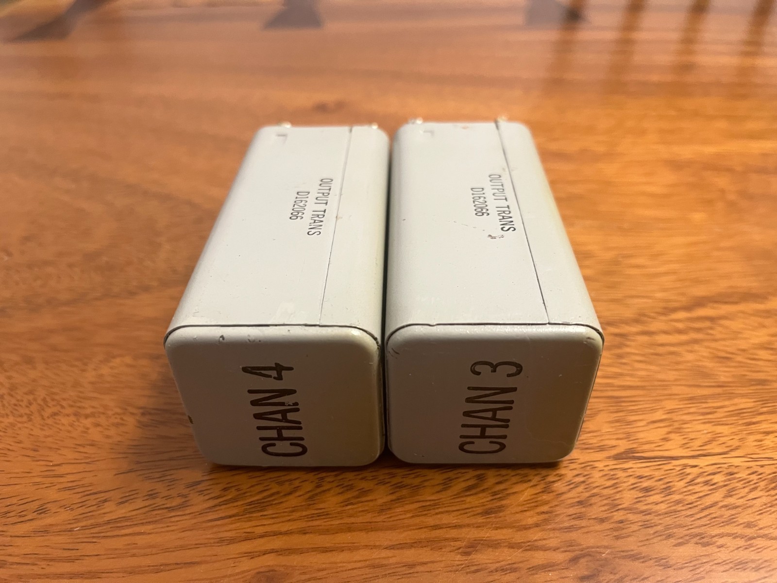 Matched Pair Vintage Western Electric D-162066 = 500A Output Transformers