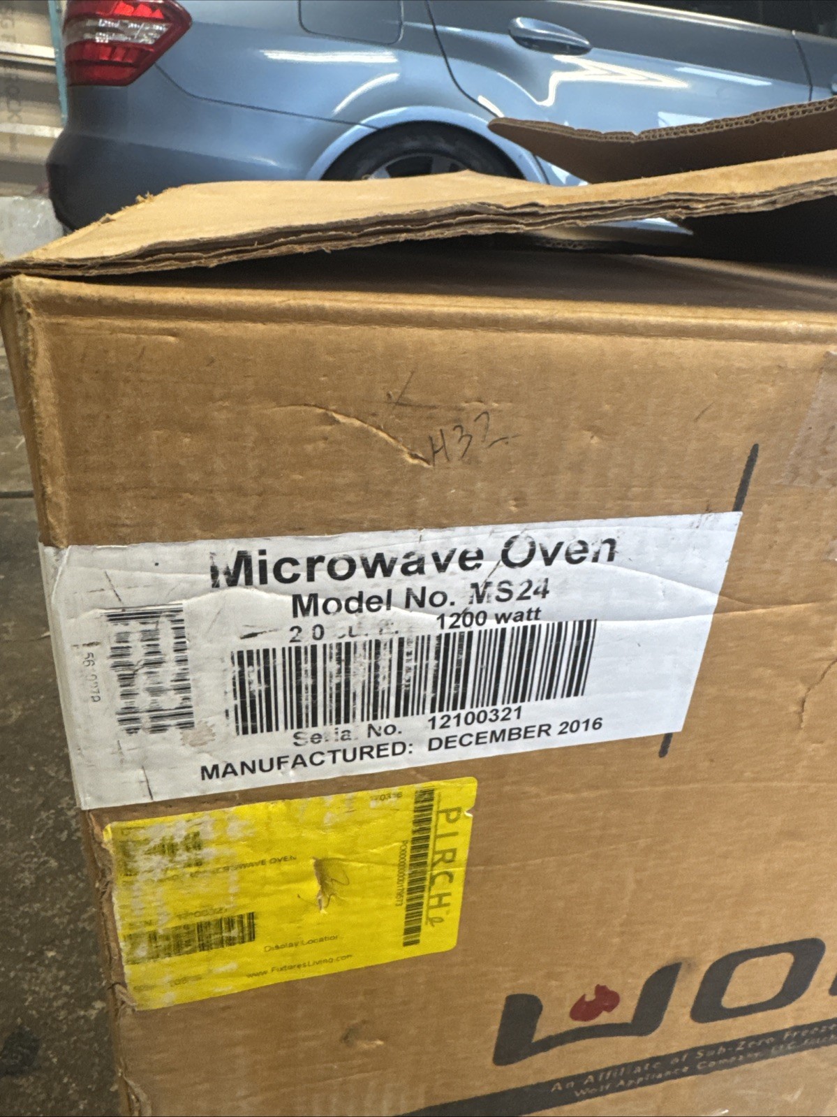 Wolf 24 inch microwave. Model# MS24. Brand new older stock