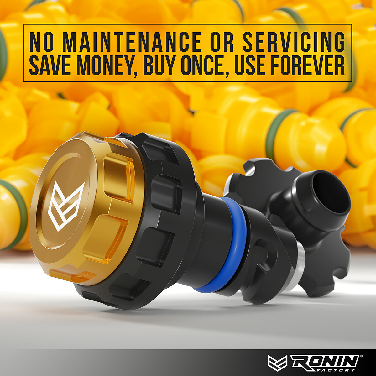 Ronin Factory Magnetic Ford Oil Drain Plug Ford F150 Raptor Bronco Mustang NEW