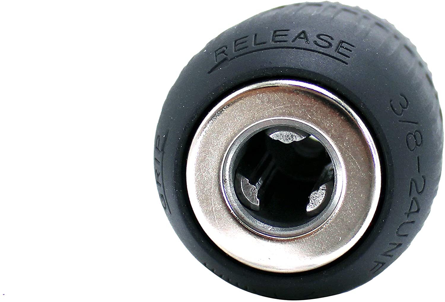 HFS(R) Keyless Drill Chuck 3/8-in Drills with 24 UNF Thread Mount Shaft