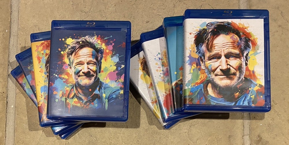 Robin Williams Collection - Custom Blu-ray Covers & Empty Cases
