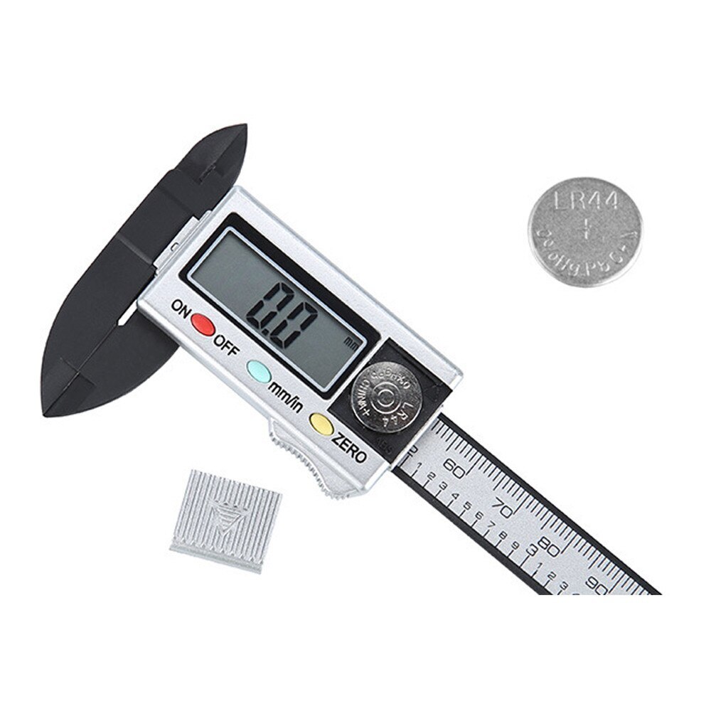 4" Micrometer Digital Measuring Tool Caliper Vernier Gauge Metric 100mm 4-inch