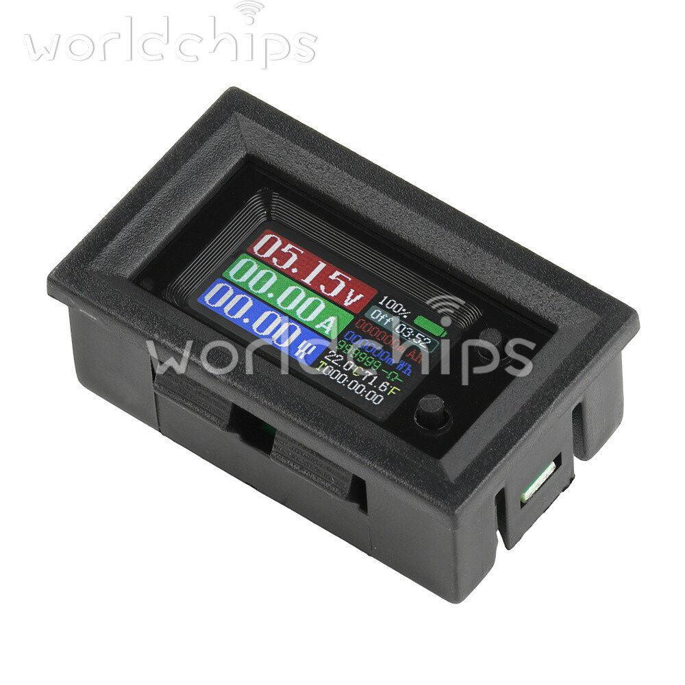 9in1 Multimeter DC4-30V Power Tester Voltage Current Capacity Meter 10A 50A 100A