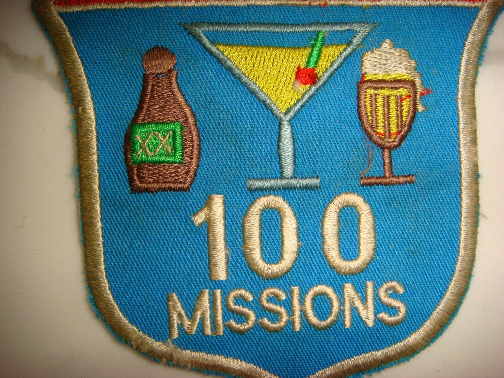 USAF 7th AIRBORNE COMMAND & CONTROL SQ TOKYO JAPAN 100 MISSIONS WAR PATCH