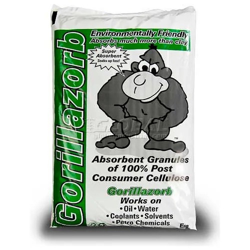 FyterTech Universal Cellulose Granular Absorbent, Gorillazorb, 30 Lb. Bag