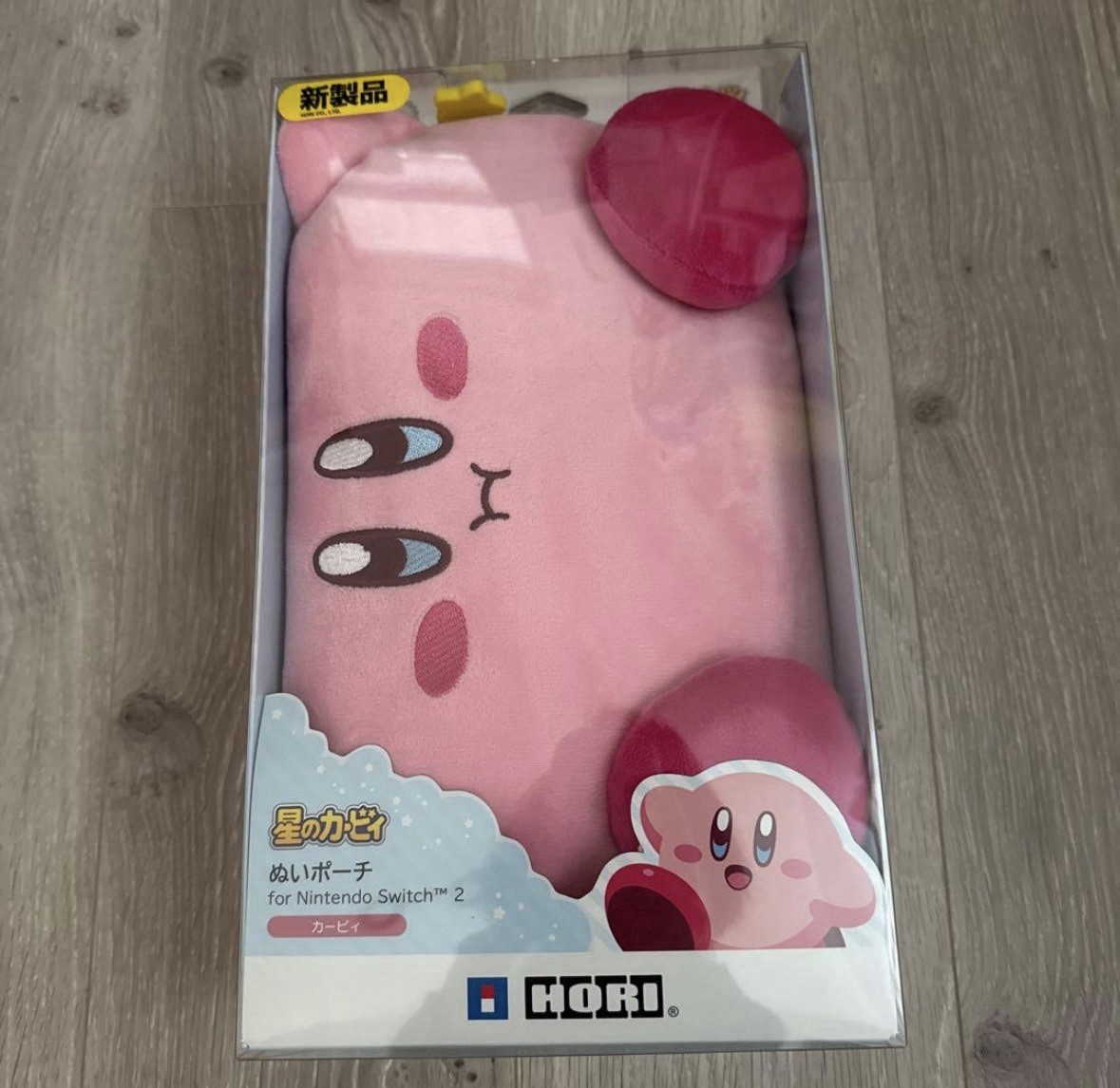 Official Nintendo Kirby Plush Pouch Switch 2 Hori Case Japan