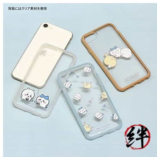 CK-12C Chiikawa Clear Case Compatible with iPhone SE (3rd /2nd Generation)