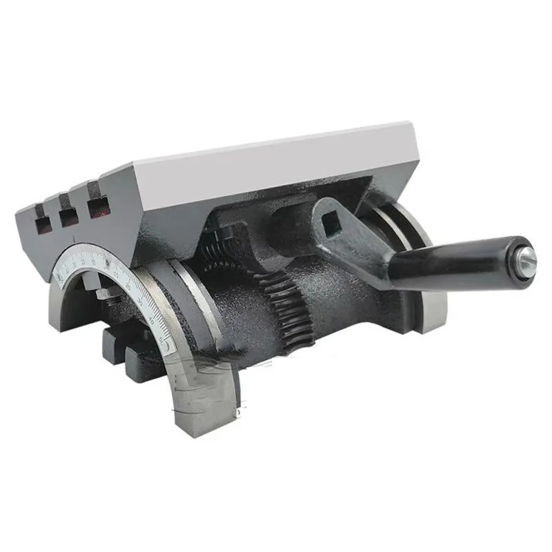 Adjustable-angle Tilting Rotary Table for Milling Machines Tilting Worktable