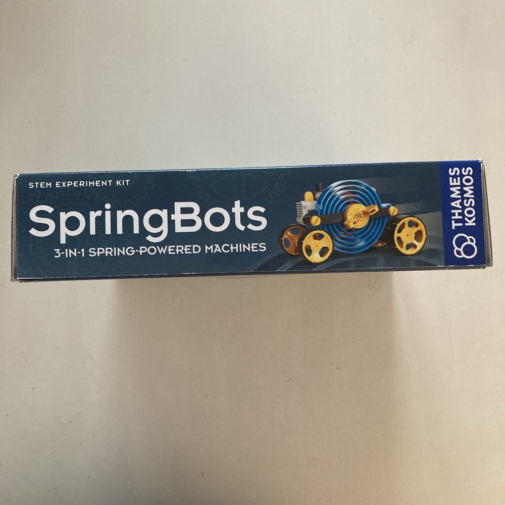 SpringBots 3-in-1 Spring-Powered Machines STEM Kit Ages 6+ Thames & Kosmos