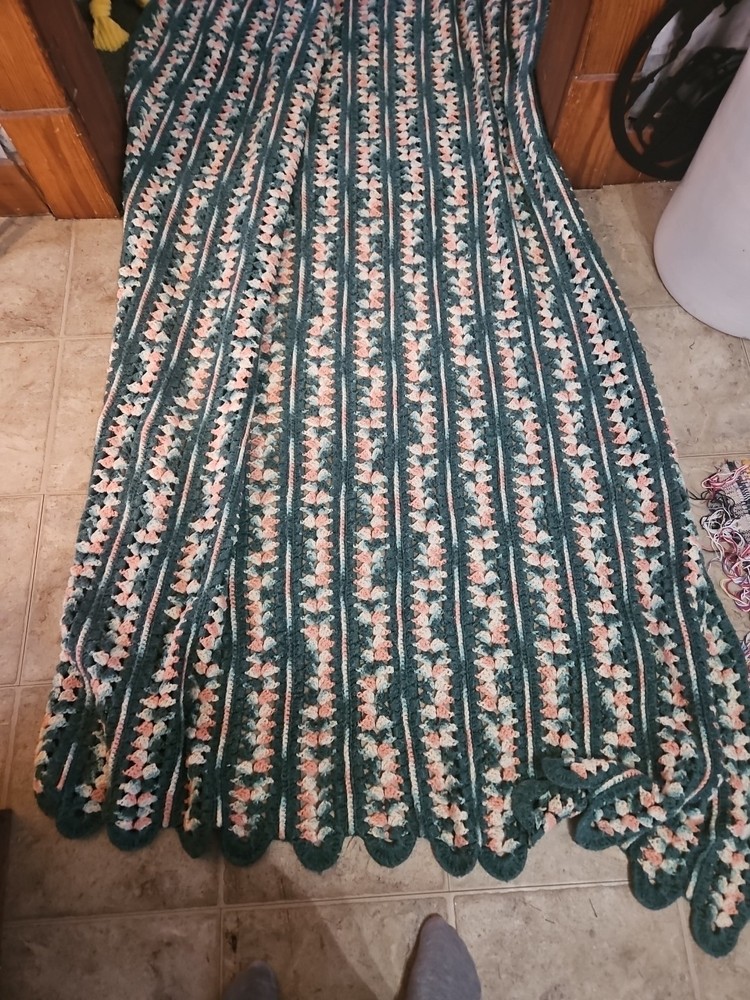 Handmade Afghan 80x54