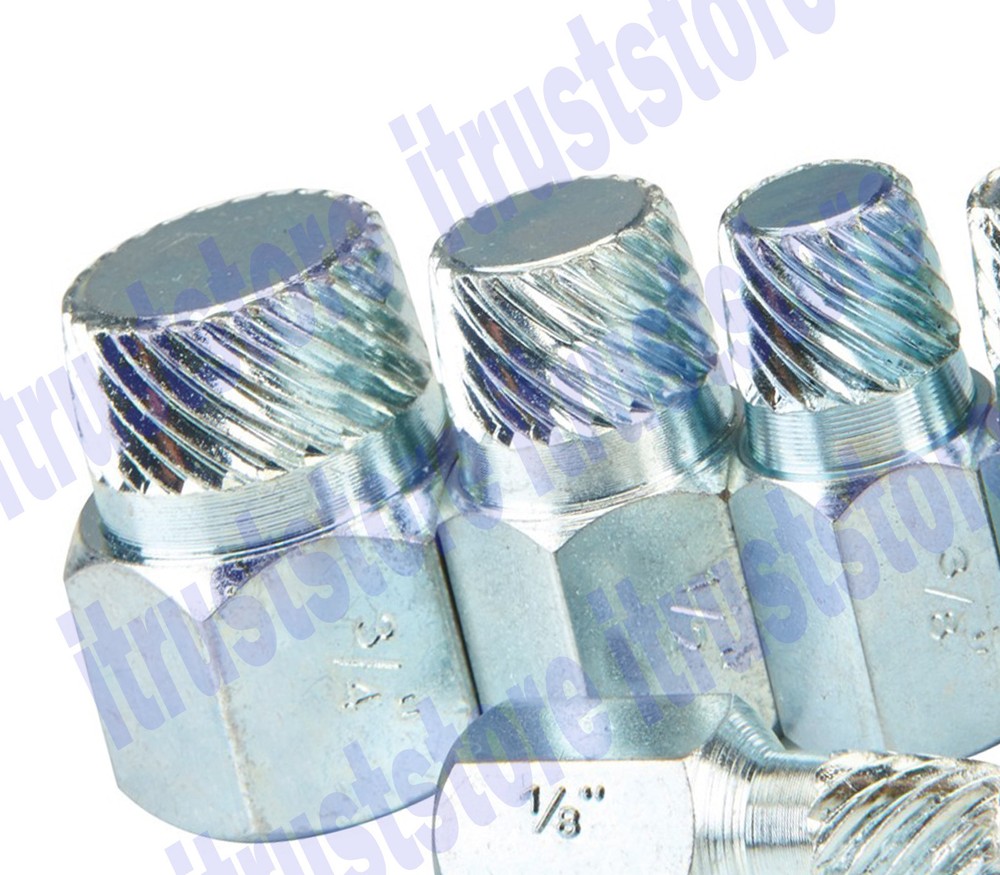 5PC IRON INSIDE PIPE NIPPLE EXTRACTOR EASY OUT REMOVAL REMOVER EXTRACTING TOOL