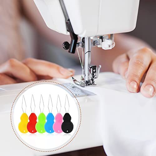 35 Pcs Needle Threader Wire Loop Tool for Hand Sewing Crafting Knitting