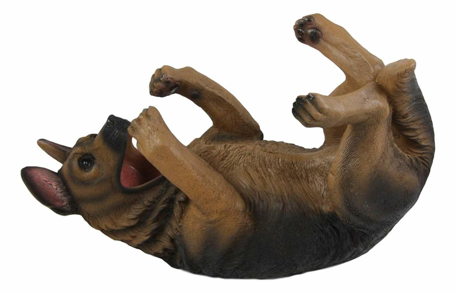 Ebros Lifelike Purebreed Pedigree Canine German Shepherd Dog Wine Bottle Holder