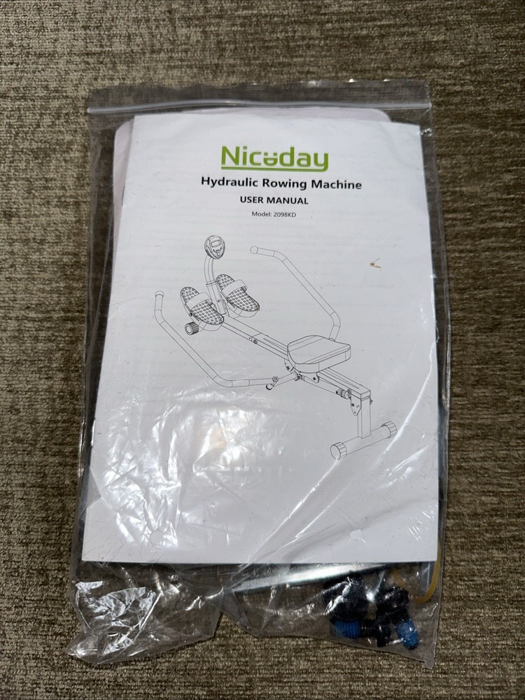 Niceday Rowing Machine,hydronic Rowing Machine,16Resistant Level 300Lb Capacit.