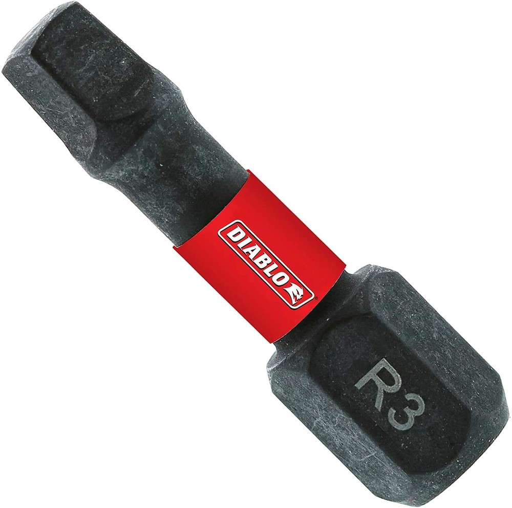 Diablo DSQ31P5 1" -3 Square Drive Bits (5-Pack)