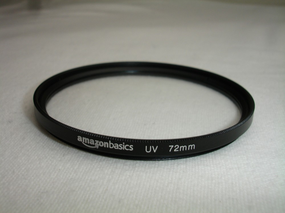 AMAZON BASICS 72mm  UV Filter  AmazonBasics