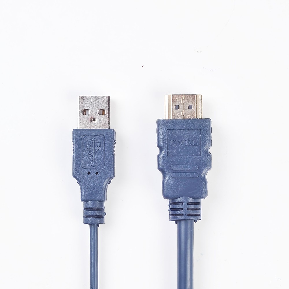Dual Port HDMI-compatible KVM USB Switch Switcher a Single Console f 2 Computer