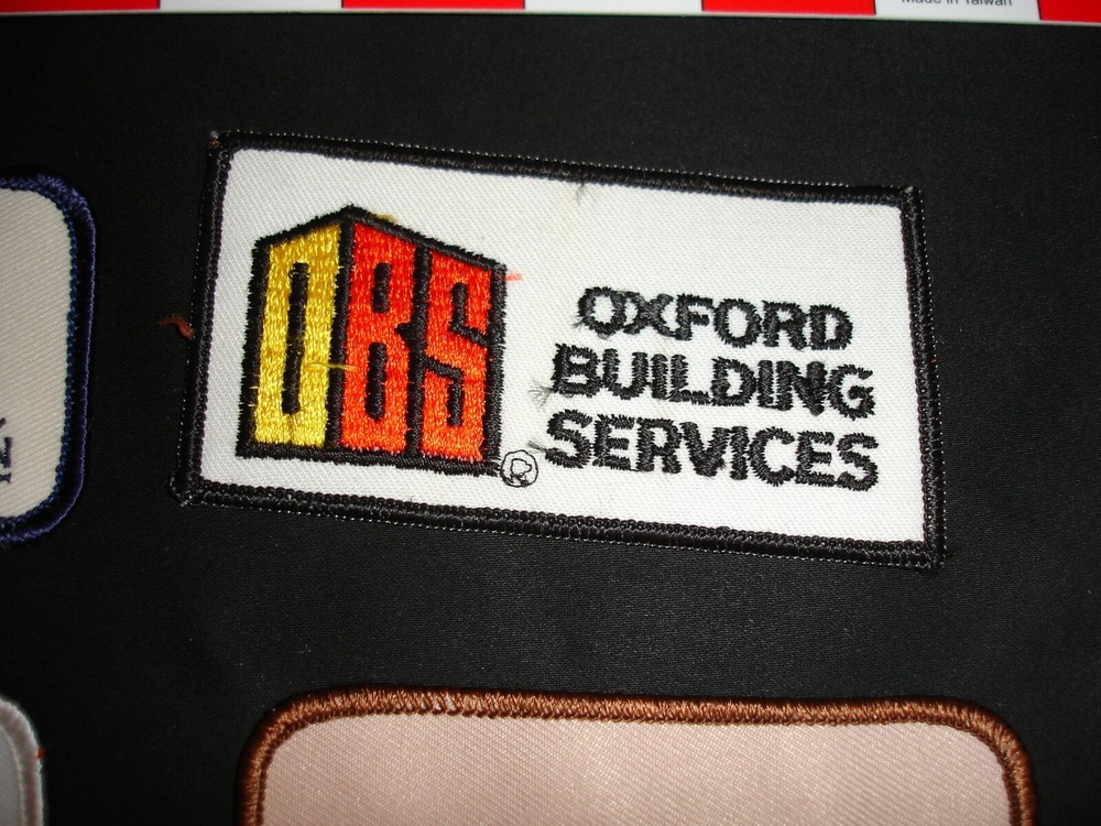 Construction related vintage advertising patch collection