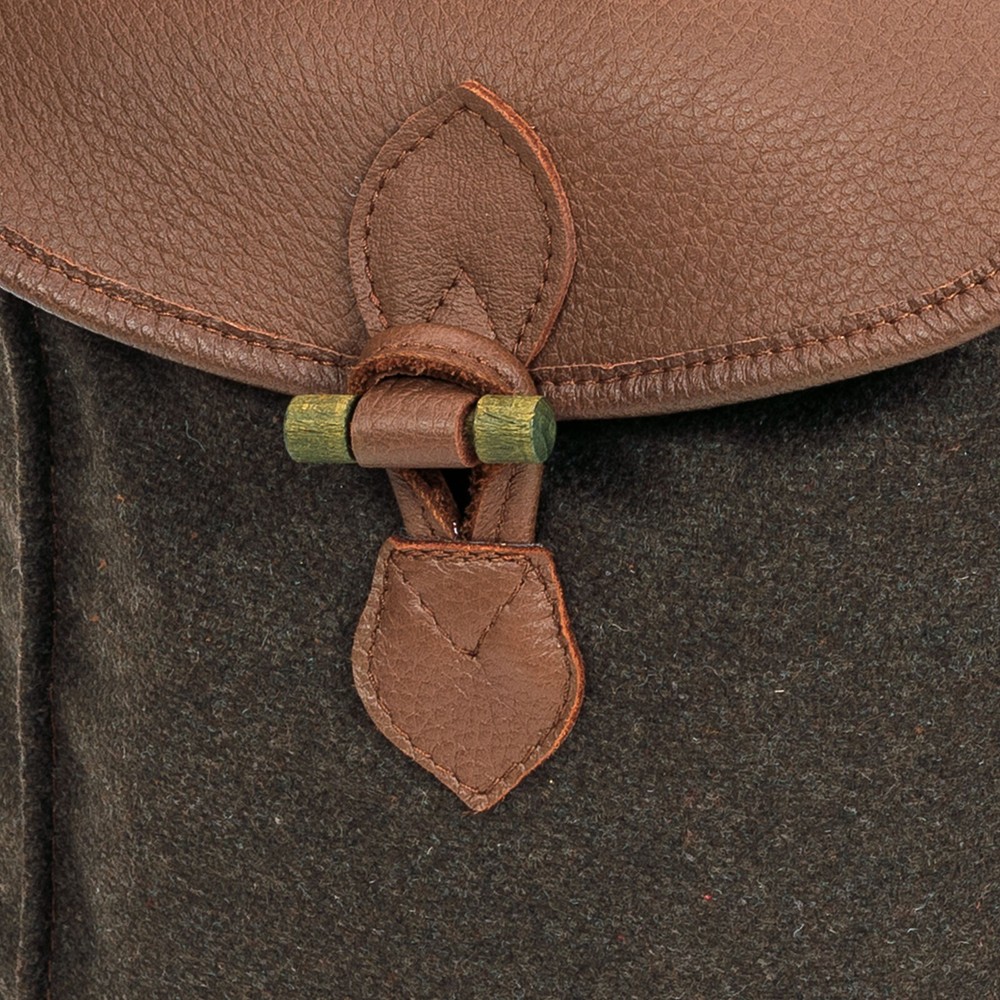 Akah Backpack "Loden De Luxe" With Elk Leather