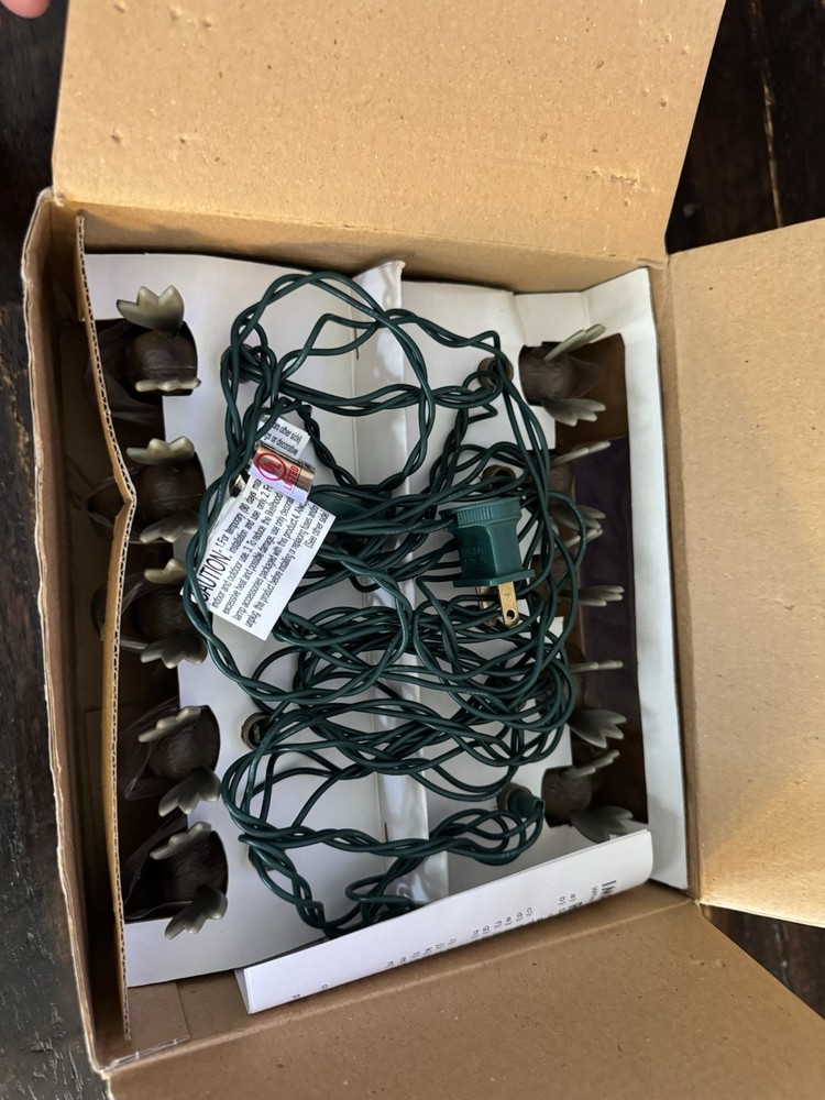 Rare Rivers Edge Moose Light Set String Lights