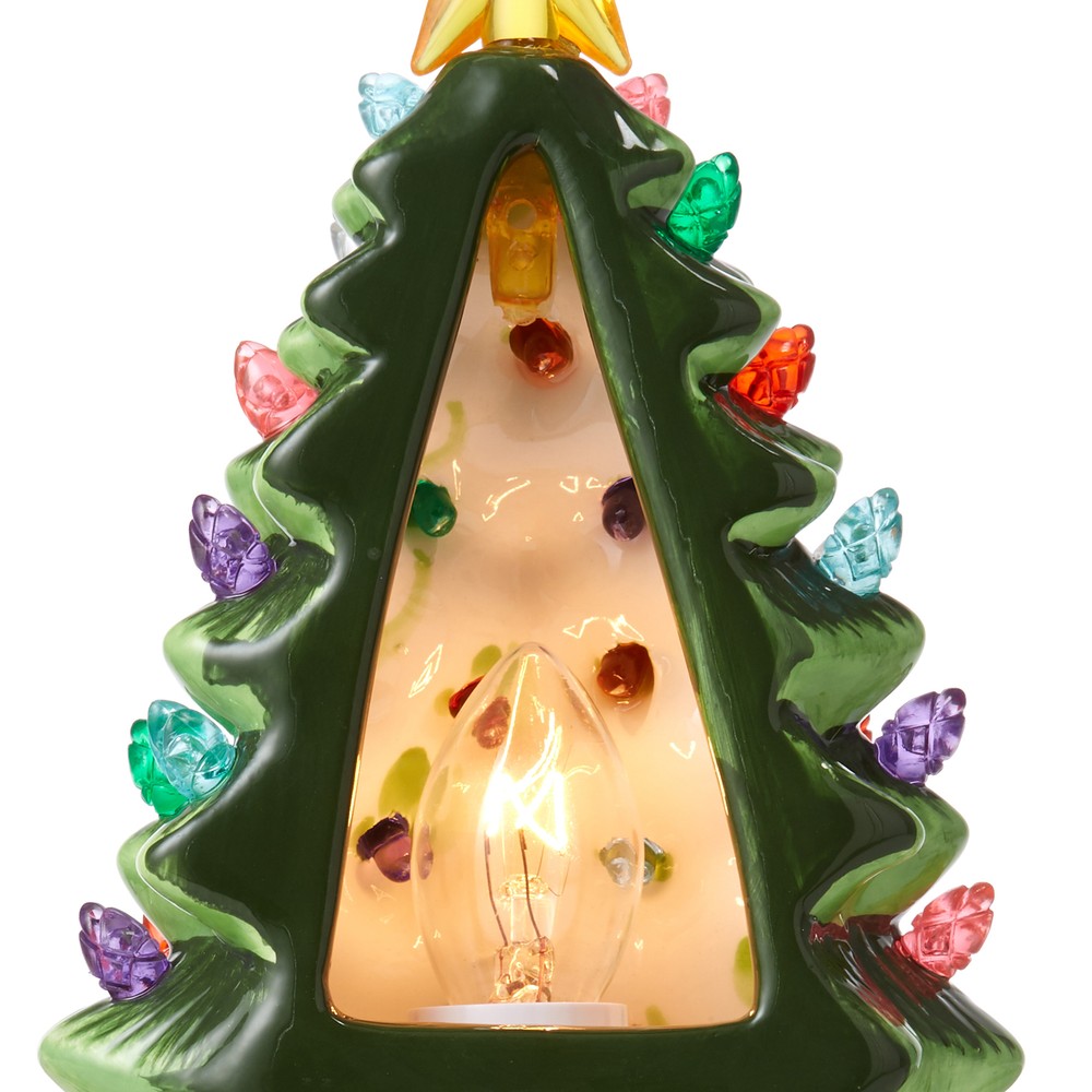 Ceramic Holiday Plug-in Vintage Decorative Night Light