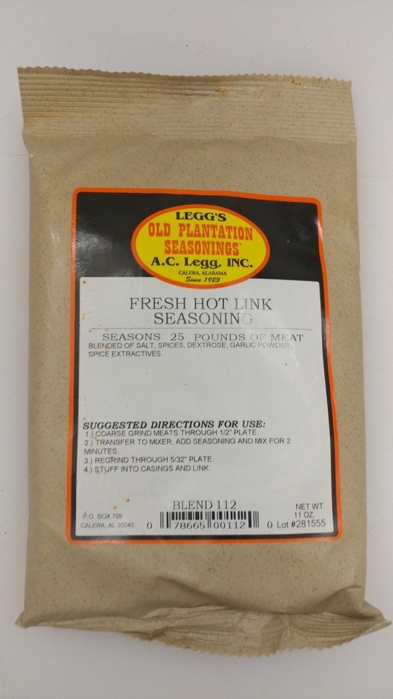 Fresh Hot Link Seasoning