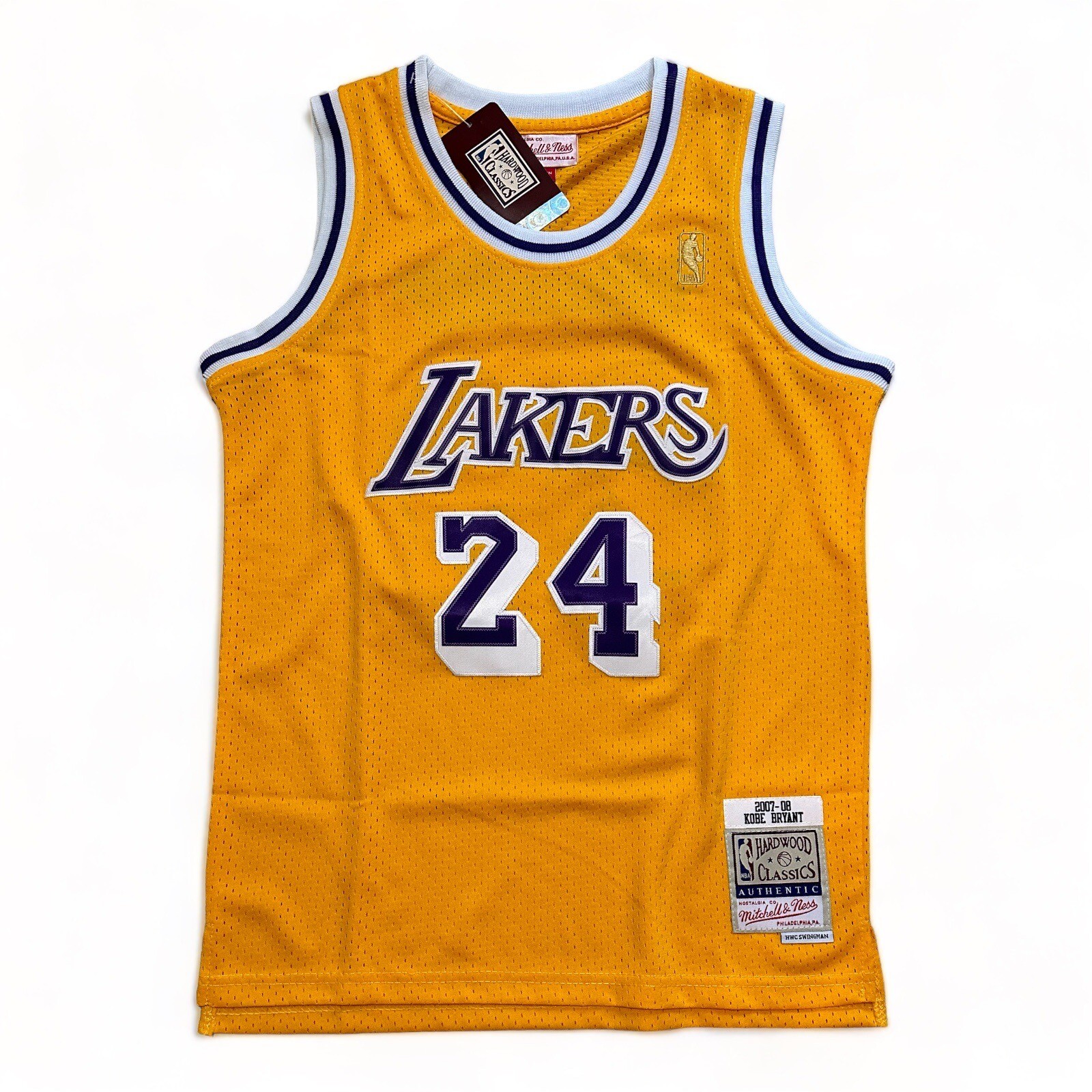 Youth Medium Kobe Bryant LA Lakers Mitchell & Ness Hardwood Classics Jersey