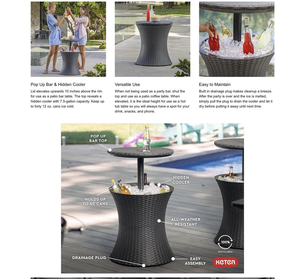 NIB Keter Pacific Cool Bar