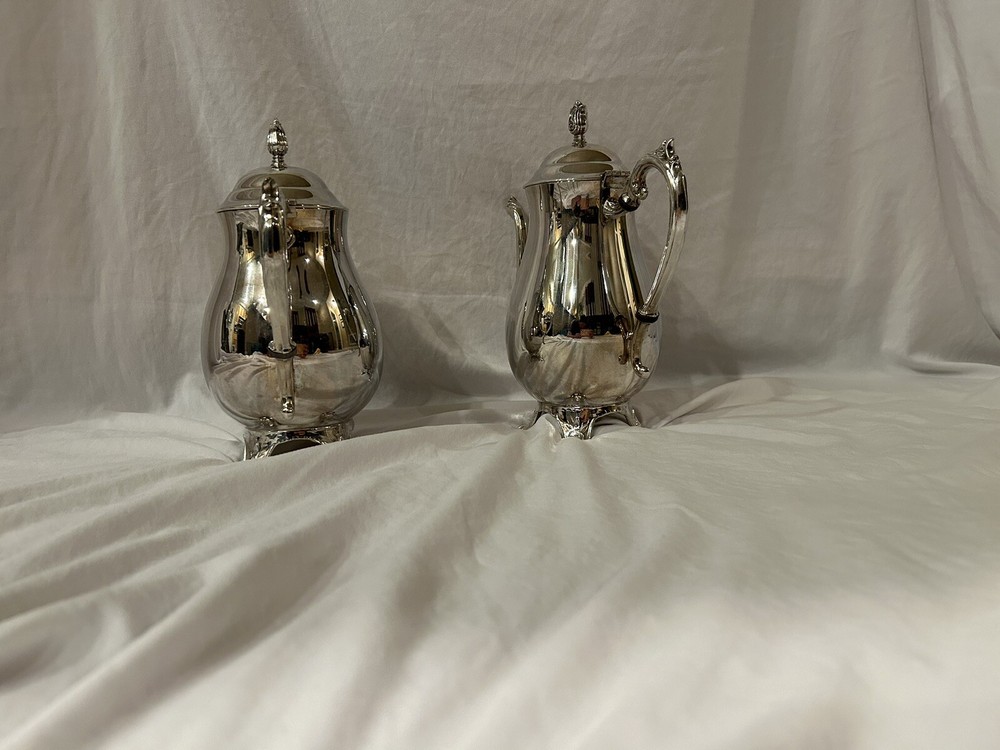 Silver FB ROGERS TEA POTS