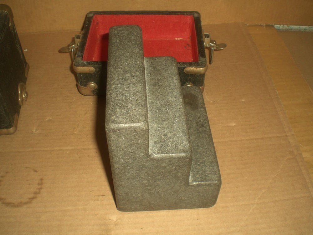 Brown and Sharpe 6" precision Granite Angle Step Block