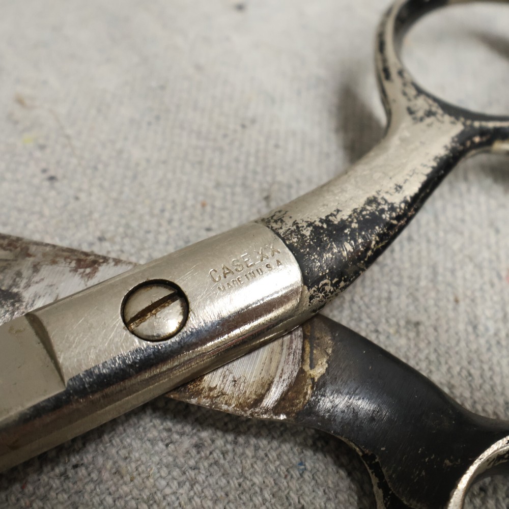 Case XX 10in Heavy Duty Shears Scissors Very Sharp!