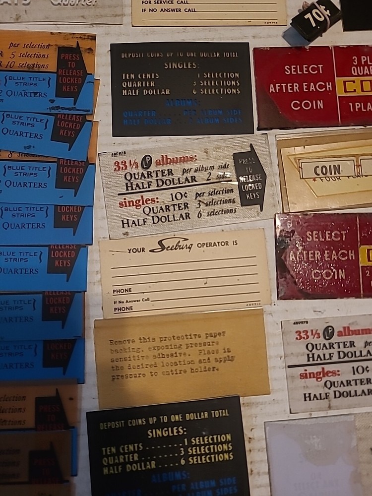 Jukebox Pricing Window Lot