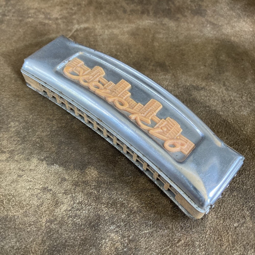 Vintage Soviet Harmonica “Kharkiv” – Made in USSR